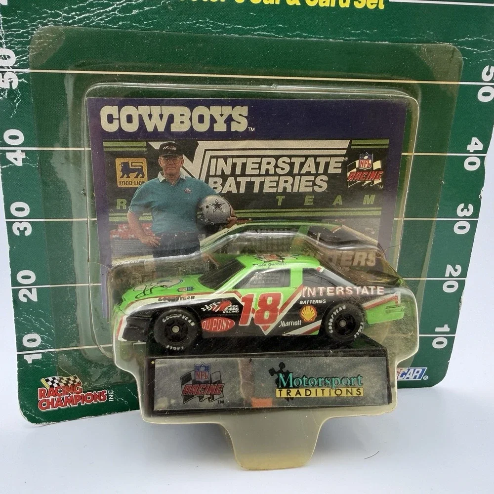 Vintage Dale Jarrett #18 Dallas Cowboys NFL racing NASCAR diecast